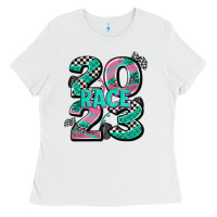 White race  2023 Ladies Tee - AdoDesignShop