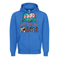True Royal sassy just like my mama Zipper Hoodie - JahusDesignShop