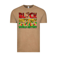 Vintage Coffee black history is world history Vintage Tee - texasbilliewilder
