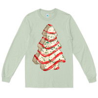 Matcha white christmas cake Long Sleeve Tee - FaDigitalArtStudio