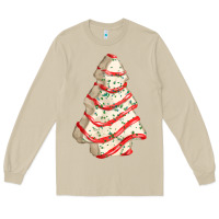 Mushroom white christmas cake Long Sleeve Tee - FaDigitalArtStudio