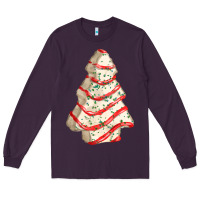 Plum white christmas cake Long Sleeve Tee - FaDigitalArtStudio