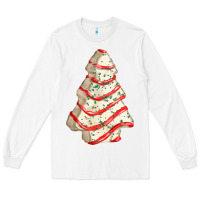 White white christmas cake Long Sleeve Tee - FaDigitalArtStudio