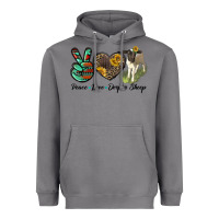 Storm Peace Love Dorper Sheep Heavyweight Hoodie - LillyAllenDesigns