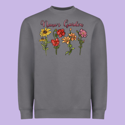 Heavyweight Sweatshirt nana's garden