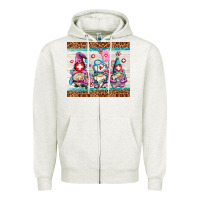 Nurse Gnomes Zipper Hoodie | Teevron