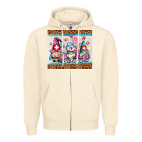 Sandshell nurse gnomes Zipper Hoodie - AdoDesignShop