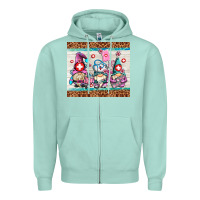 Seafoam nurse gnomes Zipper Hoodie - AdoDesignShop
