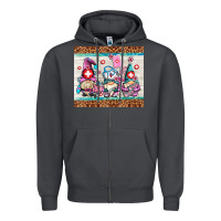 Smoke nurse gnomes Zipper Hoodie - AdoDesignShop
