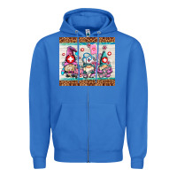 True Royal nurse gnomes Zipper Hoodie - AdoDesignShop
