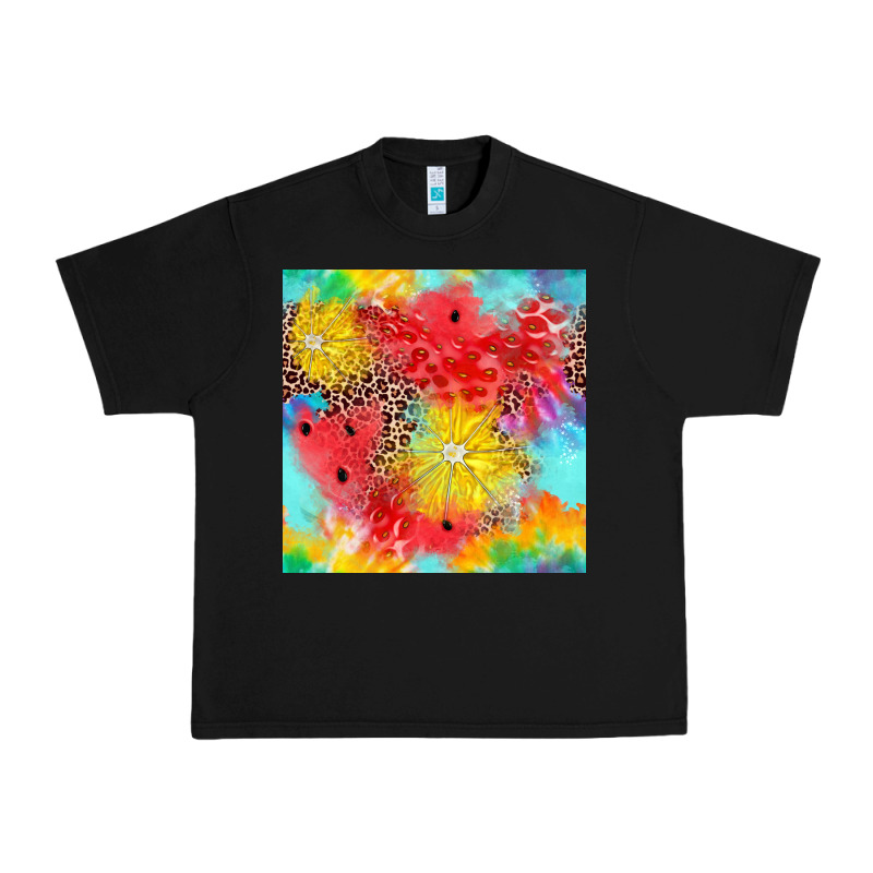 Fruits Leopard Seamless Pattern Urban Heavy Tee by Zillion Design Studio | Teevron