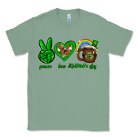 Sage Peace love luck St. Patrick's Day Classic Tee - Neo Western