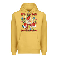 Antique Gold its abuelita and pan dulce season mexican santa Premium Hoodie - MaliasSmallBusiness
