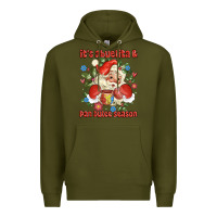 Army Green its abuelita and pan dulce season mexican santa Premium Hoodie - MaliasSmallBusiness