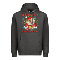 Charcoal Heather its abuelita and pan dulce season mexican santa Premium Hoodie - MaliasSmallBusiness