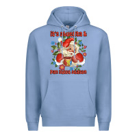 Colony Blue its abuelita and pan dulce season mexican santa Premium Hoodie - MaliasSmallBusiness