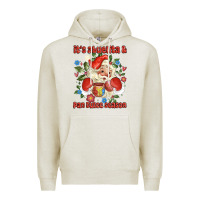 Oatmeal Heather its abuelita and pan dulce season mexican santa Premium Hoodie - MaliasSmallBusiness