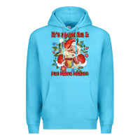Ocean Blue its abuelita and pan dulce season mexican santa Premium Hoodie - MaliasSmallBusiness