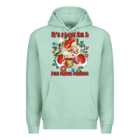 Seafoam its abuelita and pan dulce season mexican santa Premium Hoodie - MaliasSmallBusiness