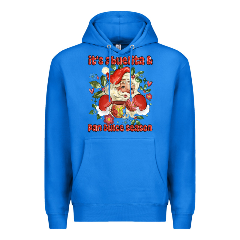 Its Abuelita And Pan Dulce Season Mexican Santa Premium Hoodie by MaliasSmallBusiness | Teevron