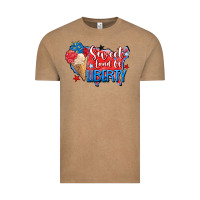 Vintage Coffee sweet land of liberty Vintage Tee - Zillion Design Studio