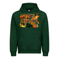 Forest Green Housekeeper life fall Urban Hoodie - LillyAllenDesigns