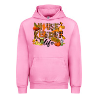 Fuchsia Pink Housekeeper life fall Urban Hoodie - LillyAllenDesigns