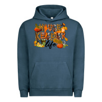 Pigment Midnight Navy Housekeeper life fall Urban Hoodie - LillyAllenDesigns