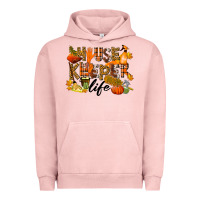 Pigment Salmon Housekeeper life fall Urban Hoodie - LillyAllenDesigns