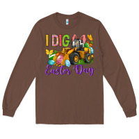 Chestnut I dig Easter Day Long Sleeve Tee - Neo Western