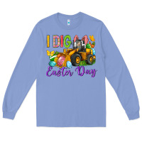 Colony Blue I dig Easter Day Long Sleeve Tee - Neo Western