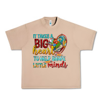 Burro big heart to help shape little minds tbw Urban Heavy Tee - texasbilliewilder