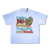 Grape Ice big heart to help shape little minds tbw Urban Heavy Tee - texasbilliewilder
