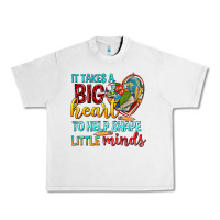 Lunar Rock big heart to help shape little minds tbw Urban Heavy Tee - texasbilliewilder