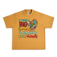 Peanut Butter big heart to help shape little minds tbw Urban Heavy Tee - texasbilliewilder