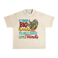 Sandshell big heart to help shape little minds tbw Urban Heavy Tee - texasbilliewilder