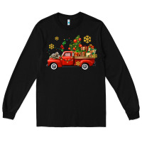 Black Christmas truck Long Sleeve Tee - AdoDesignShop