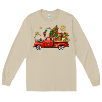 Mushroom Christmas truck Long Sleeve Tee - AdoDesignShop