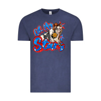 Vintage Denim oh my stars pig Vintage Tee - Zillion Design Studio