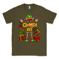 Army Green im the clumsy elf Classic Tee - FaDigitalArtStudio