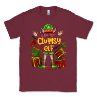 Burgundy im the clumsy elf Classic Tee - FaDigitalArtStudio
