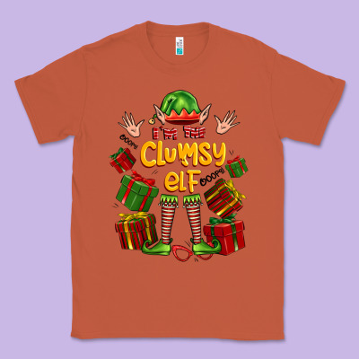 Im The Clumsy Elf Classic Tee Designed By Fadigitalartstudio