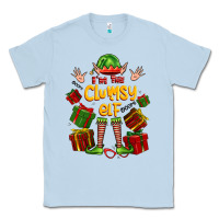 Dusty Blue im the clumsy elf Classic Tee - FaDigitalArtStudio