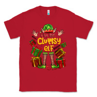 Red im the clumsy elf Classic Tee - FaDigitalArtStudio