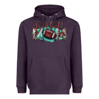 Plum football mom Heavyweight Hoodie - BarkalooDesign