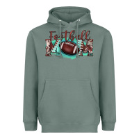Sage football mom Heavyweight Hoodie - BarkalooDesign