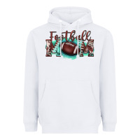 White football mom Heavyweight Hoodie - BarkalooDesign