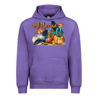 Tulip Welcome Fall With Crow Urban Hoodie - LillyAllenDesigns