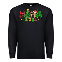 Black mama claus Premium Sweatshirt - NancyCooperArtShop