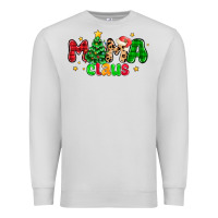 Dove Grey mama claus Premium Sweatshirt - NancyCooperArtShop